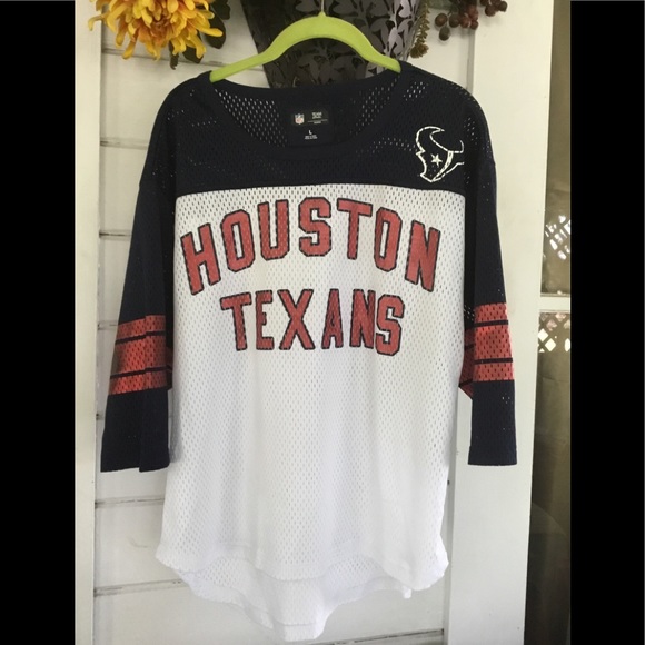NFL Tops - NFL HOUSTON TEXANS MESH FOOTBALL JERSEY TOP